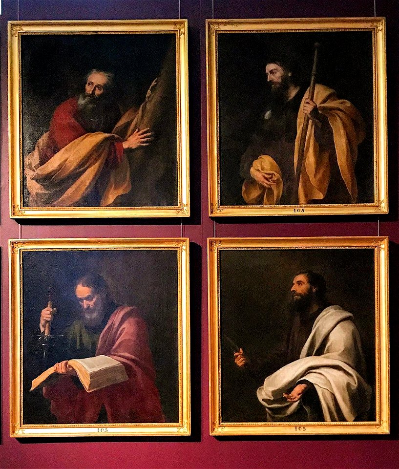Bartolomé Esteban Murillo (attribuito a) Serie degli Apostoli Seconda metà del XVIII secolo Galleria Nazionale di Parma Palazzo della Pilotta Parma