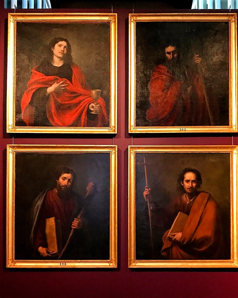 Bartolomé Esteban Murillo (attribuito a) Serie degli Apostoli Seconda metà del XVIII secolo Galleria Nazionale di Parma Palazzo della Pilotta Parma (2)