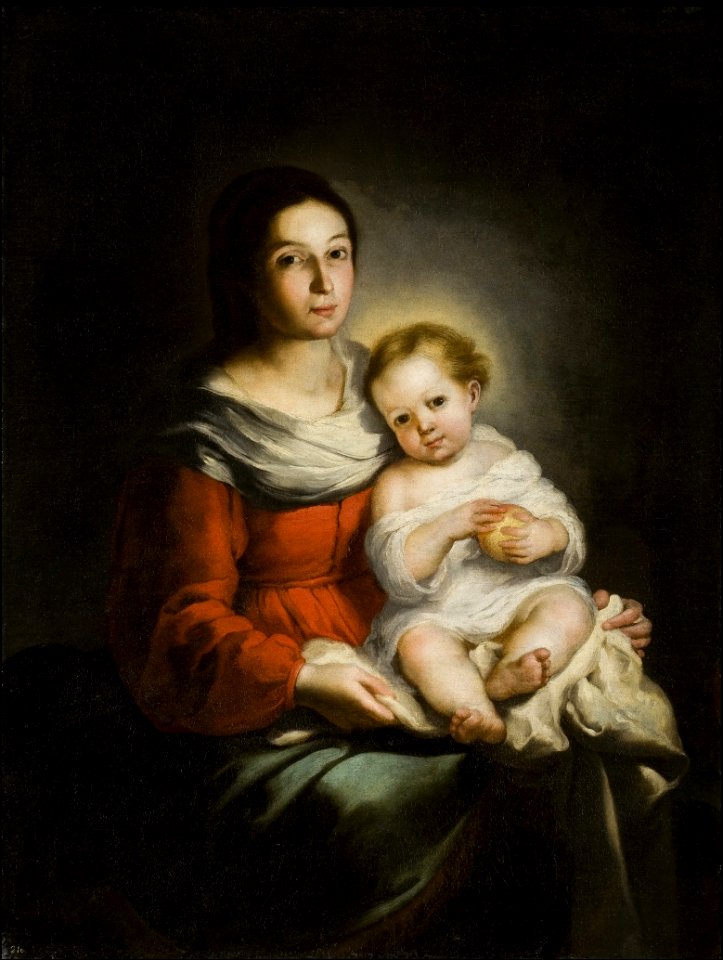 Bartolomé Esteban Murillo - Madonna and Child