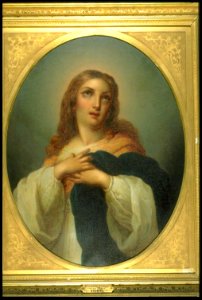 Bartolomé Esteban Murillo - The Virgin, from The Immaculate Conception. Free illustration for personal and commercial use.