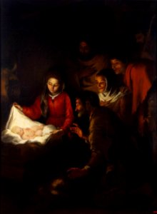 Bartolomé Esteban Perez Murillo - Adoration of the Shepherds - WGA16354