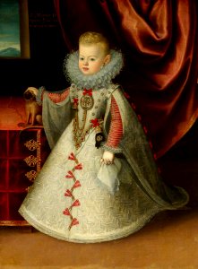 Bartolomé González (1564-1627) - Maria Anna (1606-1646), Infanta of Spain, Later Archduchess of Austria, Queen of Hungary and Empress, as a Child - 766121 - National Trust