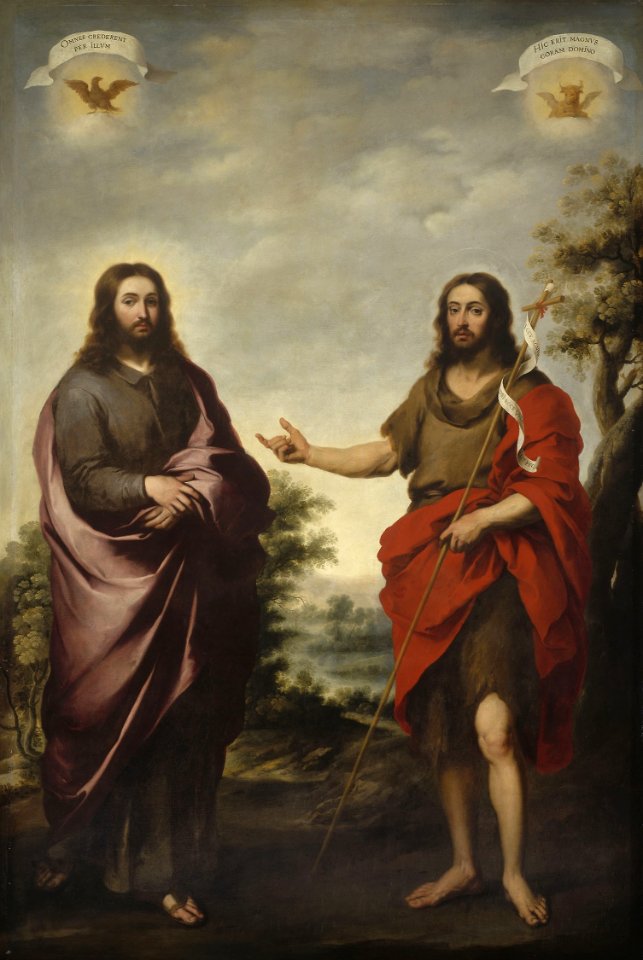 Bartolomé Estéban Murillo - Saint John the Baptist Pointing to Christ - 1960.2 - Art Institute of Chicago