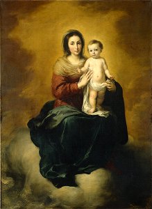 Bartolomé Esteban Murillo - Madonna and Child - 296 - Rijksmuseum