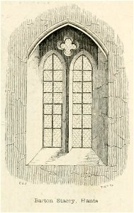 Barton Stacey Window stylesofarchitec00rick 0166