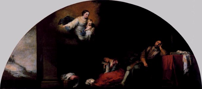Bartolomé Esteban Perez Murillo - Dream of Patrician John - WGA16376