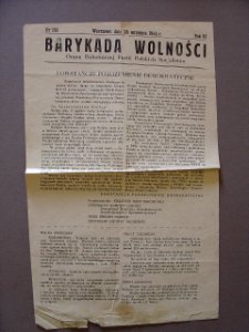 Barykada Wolności nr 152