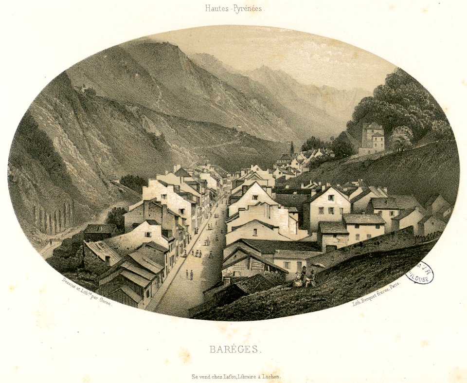 Barèges (Hautes-Pyrénées) - Fonds Ancely - B315556101 A GORSE 1 014