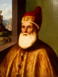 Basaiti Portrait of Doge Agostino Barbarigo