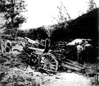 14-18 pièce d'artillerie
