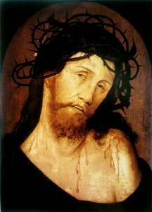 German Christ in the crown of thorns