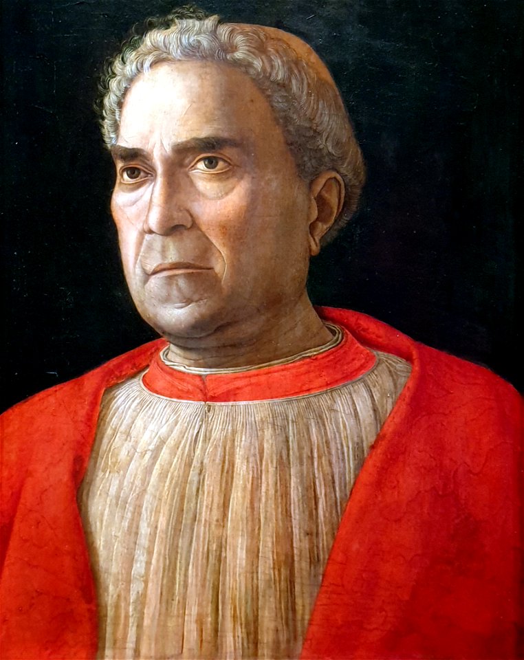 1459 Mantegna Kardinal Ludovico Trevisan Gemäldegalerie anagoria