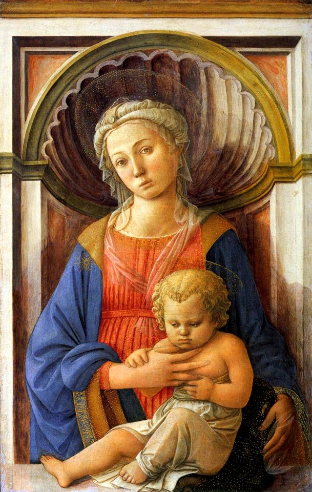 Fra Filippo Lippi - Madonna and Child - WGA13194