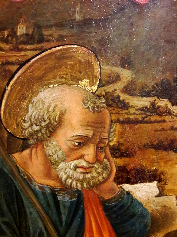 Fra Diamante Adoration of the Child (detail) 03