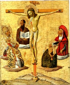 Mystical-crucifixion-1450г.matteo di giovanni