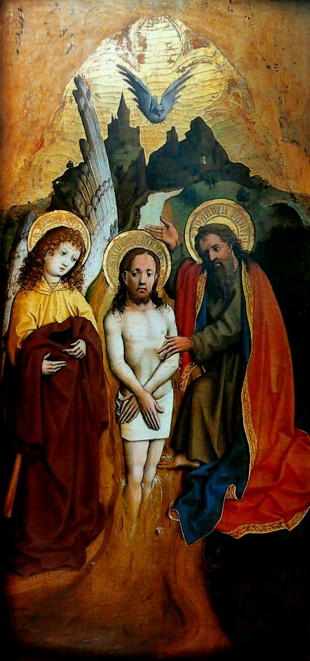 Master of Lichtenstein Castle Baptism of Christ