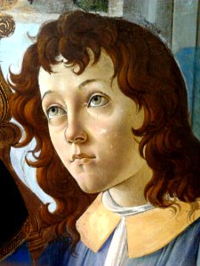 Botticelli Madonna and Child (detail) 03