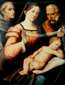 Raibolini Holy Family with St. Francis