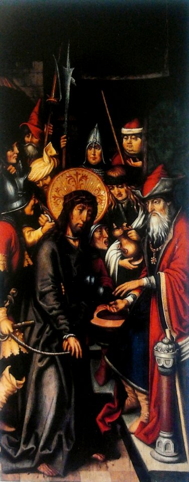 Holbein Christ before Pilate