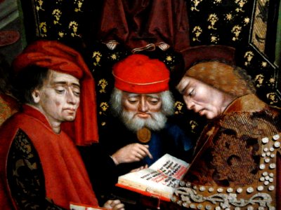 Stumme Christ among the doctors (detail)