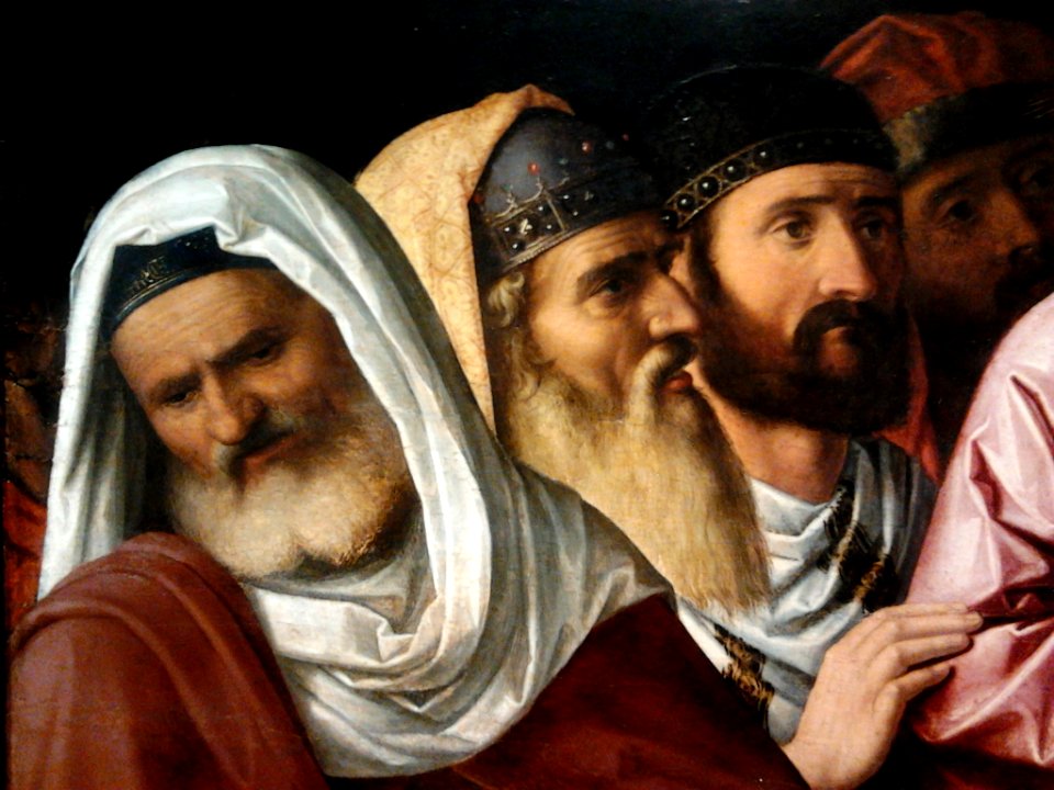 Cima da Conegliano Christ among the doctors (detail) 1