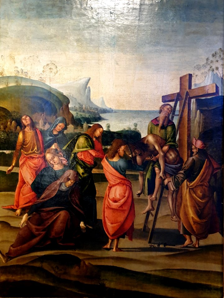 1501 anonym Kreuzabnahme Christi Historisches Museum Bamberg anagoria