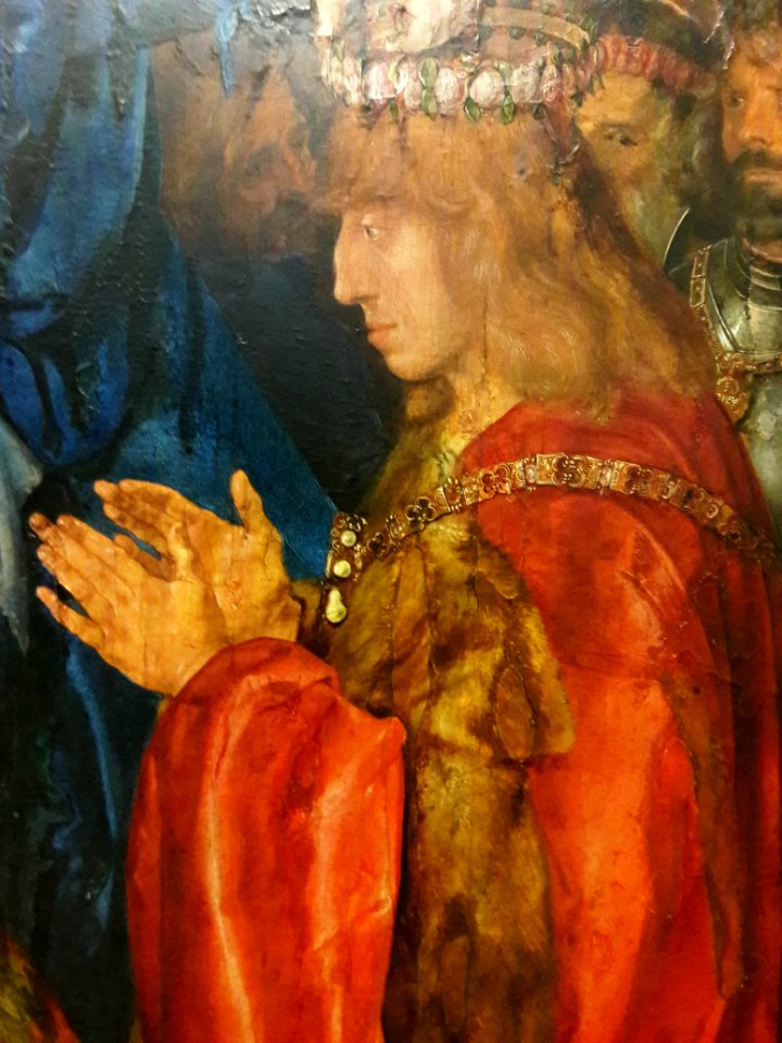 Dürer Feast of the Rosary (detail) 02