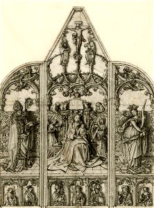 Holbein the Elder Altar design for the Augsburg Cathedral