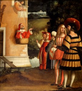 Buonconsiglio Virgil in the basket