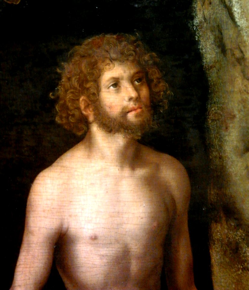 Cranach Adam and Eve (detail) 1