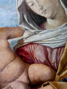 Catena Madonna and Child (detail) 02