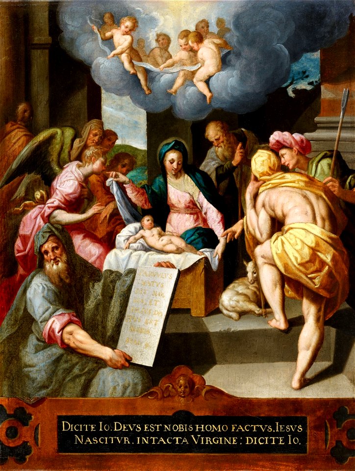 Jacob de Backer - The Nativity of Christ