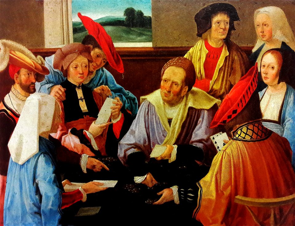 Leyden Card players