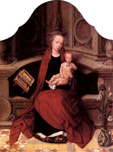 Adriaen Isenbrant - Virgin and Child Enthroned - WGA11880