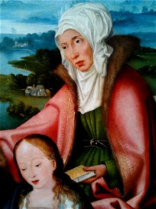 Cleve Holy Family (detail) 01
