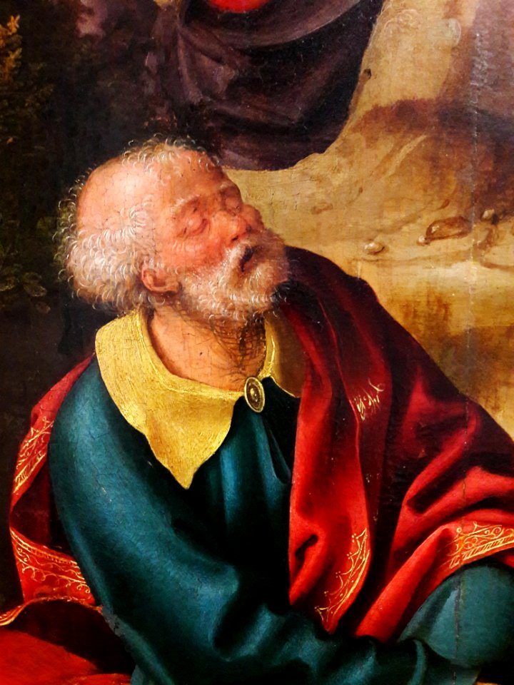 Cleve Agony in the Garden (detail) 01