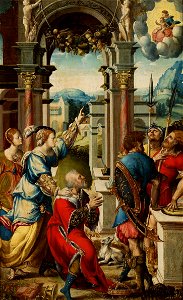 Emperor Augustus and Sibyl of Tibur (unkown painter)