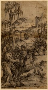 Pieter Coeck van Aelst - Incident in the legend of St Christopher