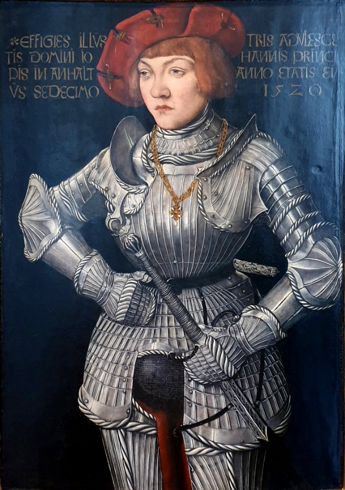 1520 Cranach d.Ä. Fürst Johann von Anhalt Jagdschloss Grunewald anagoria