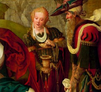 Master of the Groote Adoration Lamentation (detail) 01