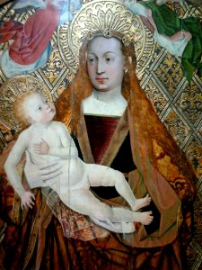 Greater Poland Madonna and Child (detail) 01