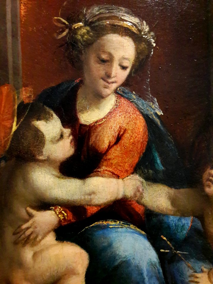 Dossi Madonna and Child (detail)