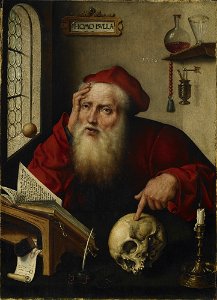 Saint Jerome in His Study