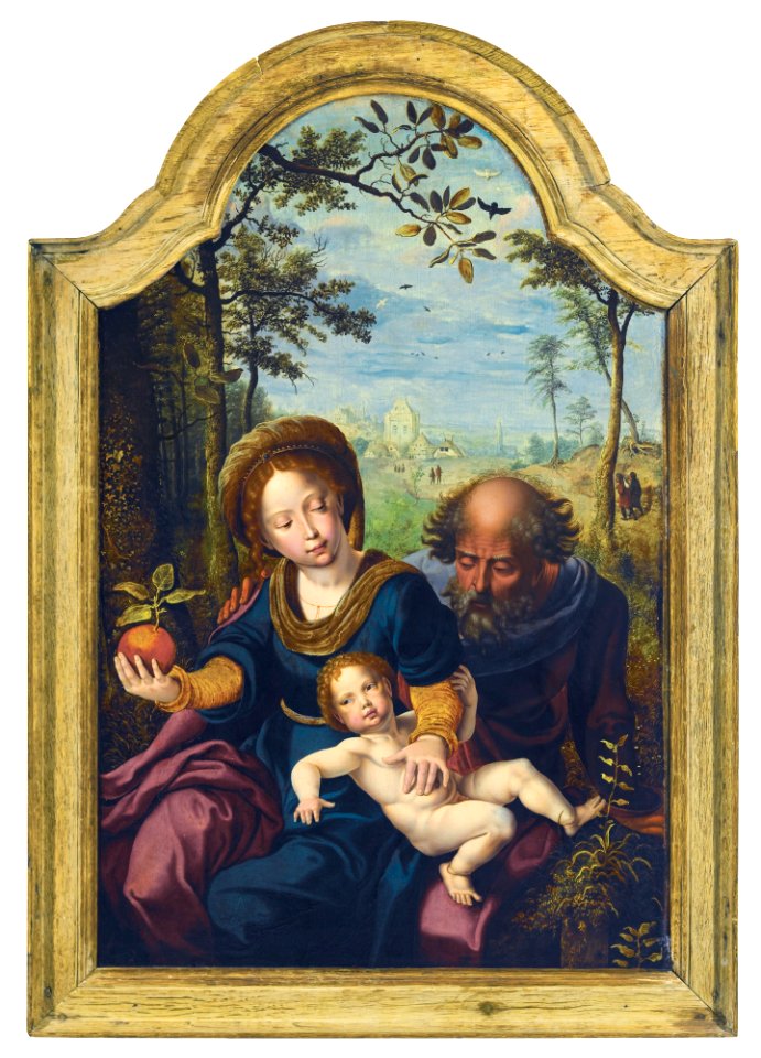 Pieter Coecke van Aelst - The Rest on the Flight into Egypt