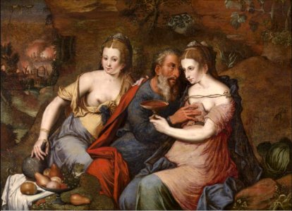 Master of the Prodigal Son - Lot and His Daughters