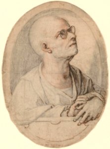 Stradanus - Head of a prophet