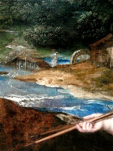 Bordone Venus and Amor (detail) 03