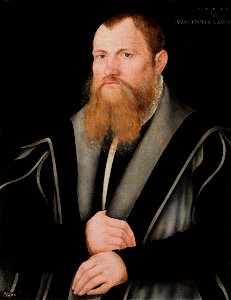 Cranach the Younger Portrait of a bearded man