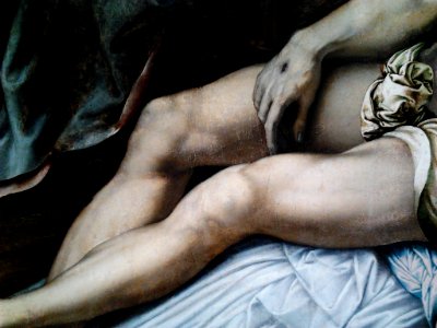 Sermoneta Lamentation of Christ (detail) 02