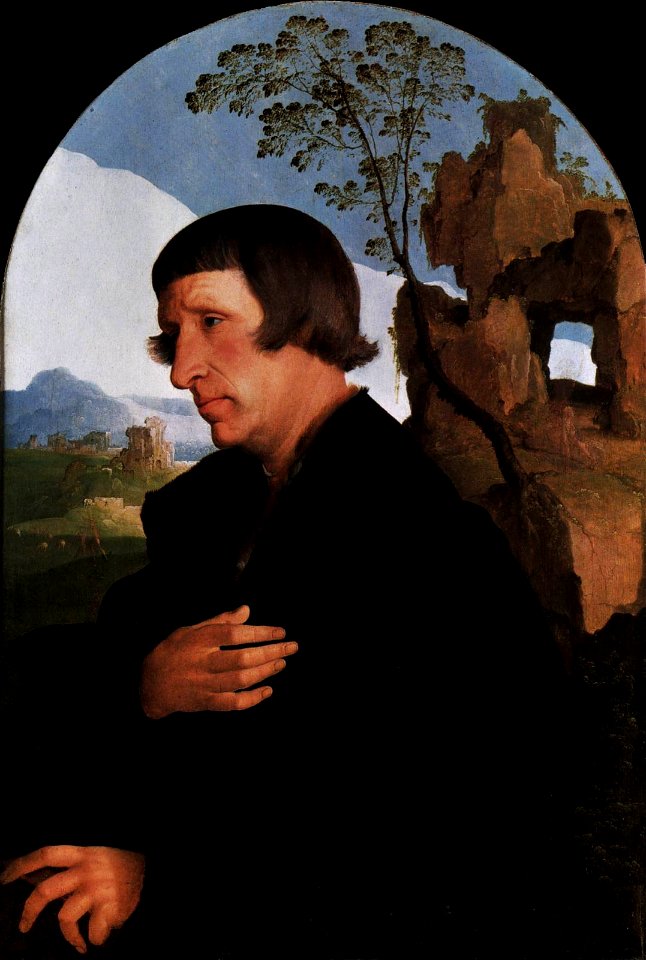 Jan van Scorel - Portrait of a Man - WGA21083